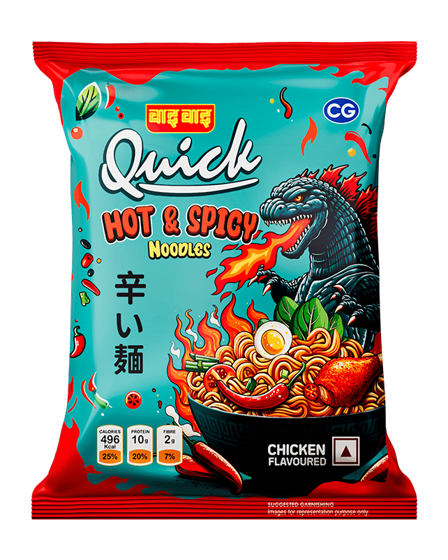 WAIWAI QUICK Hot and Spicy Noodles