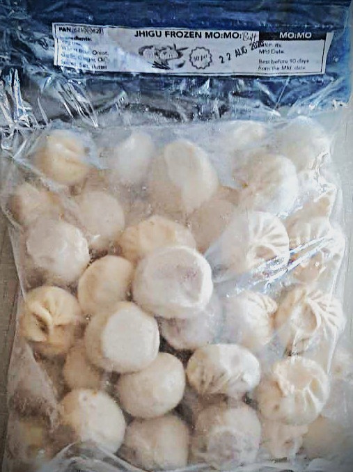 Buff Frozen Momo 5 plate(50pcs)