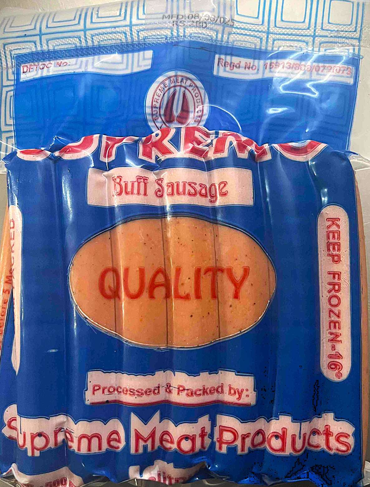 Buff Sausage-500gm
