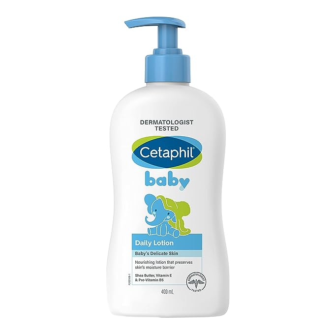 Cetaphil Baby Daily Lotion - Gentle Fragrance Free Moisturizing Lotion for Baby Sensitive Skin 400ml