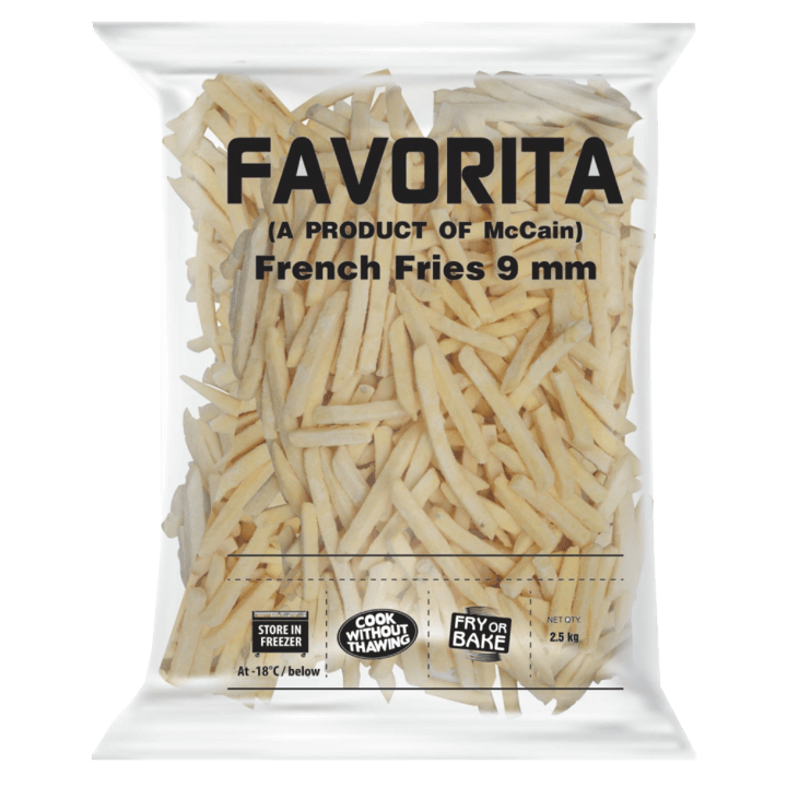 French Fries Favorita - 2.5kg