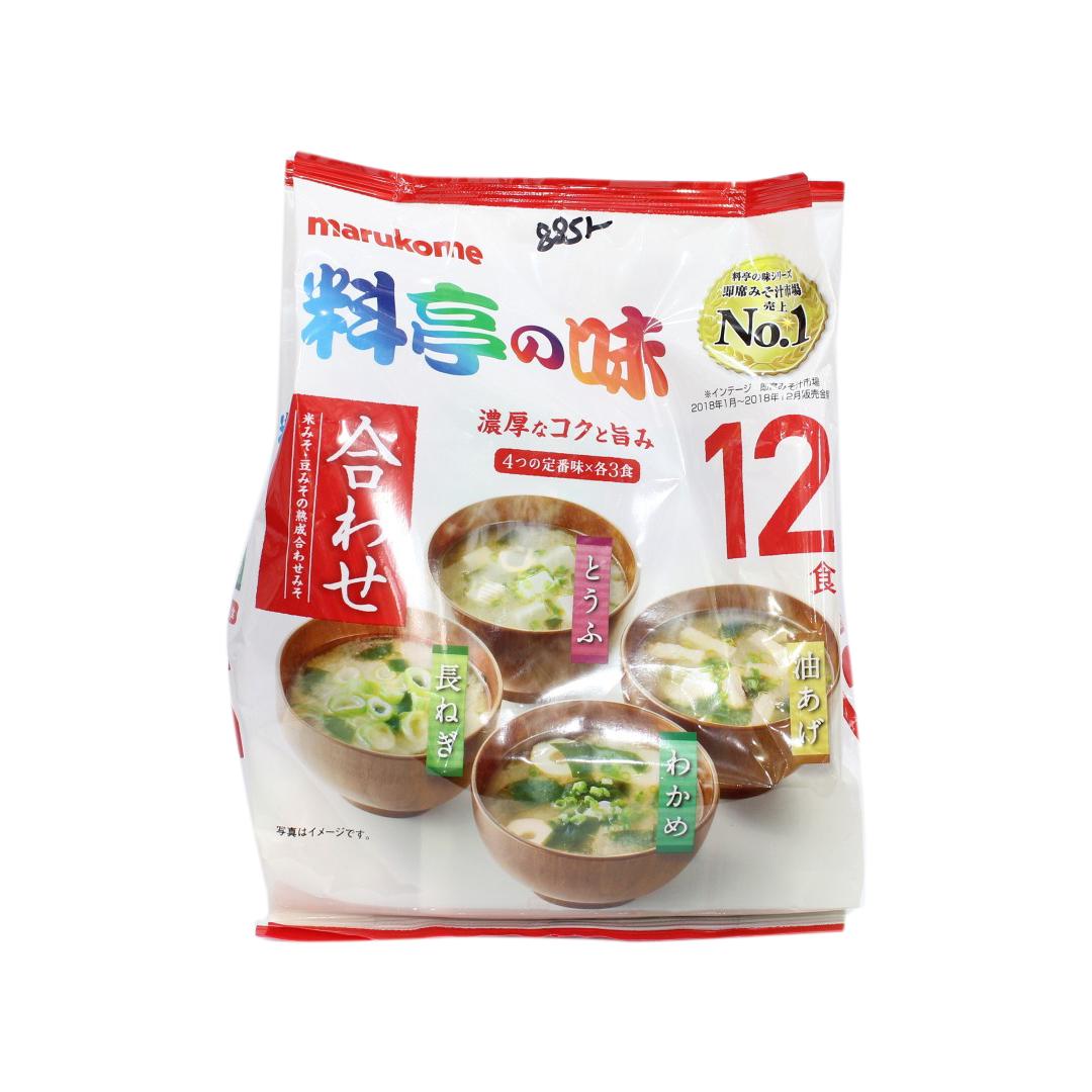 Marukome Miso Soup 12 Packs  - 219 Gm
