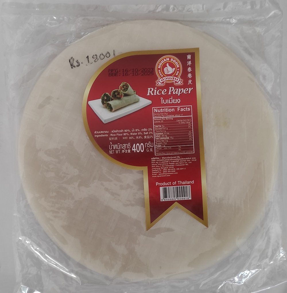 Rice Paper 22 cm - 400 g