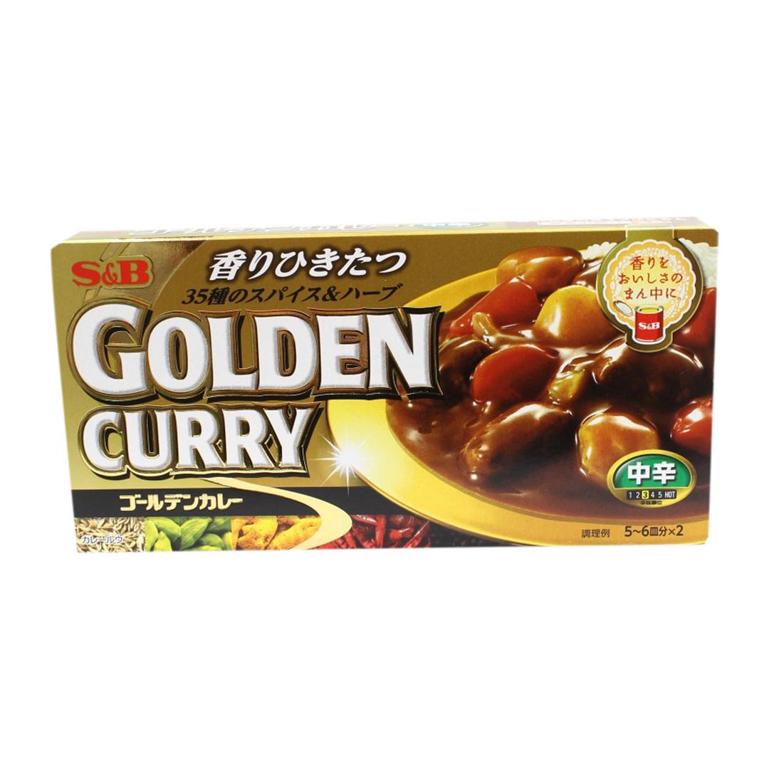S&B Golden Curry Medium Spicy   - 198 Gm