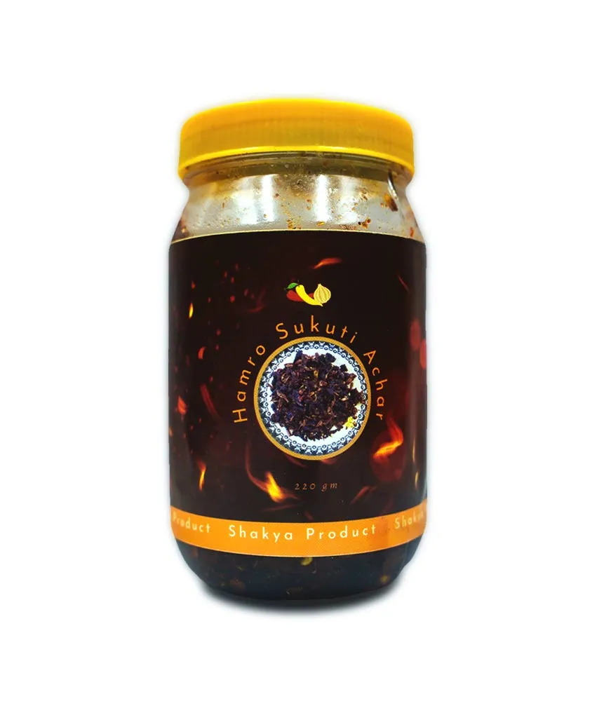Hamro sukuti achar buff sukuti achar-220gm