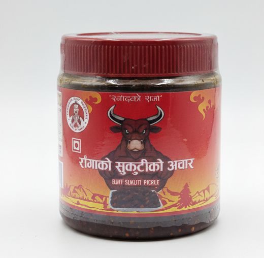 Buff Sukuti Achar 350gm