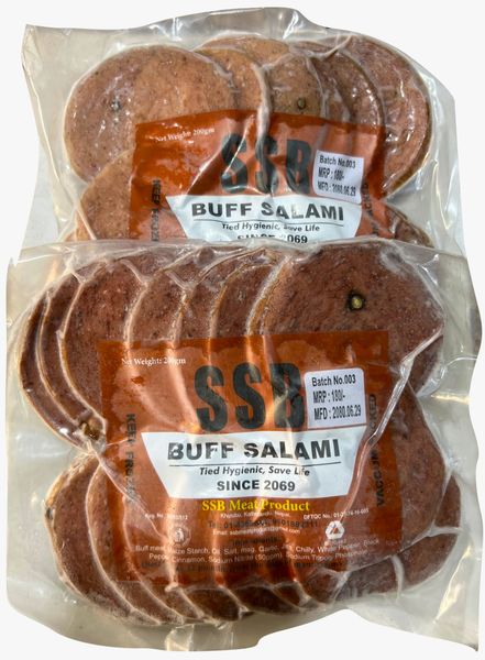 Garlic buff Salami Slice - 200 gm