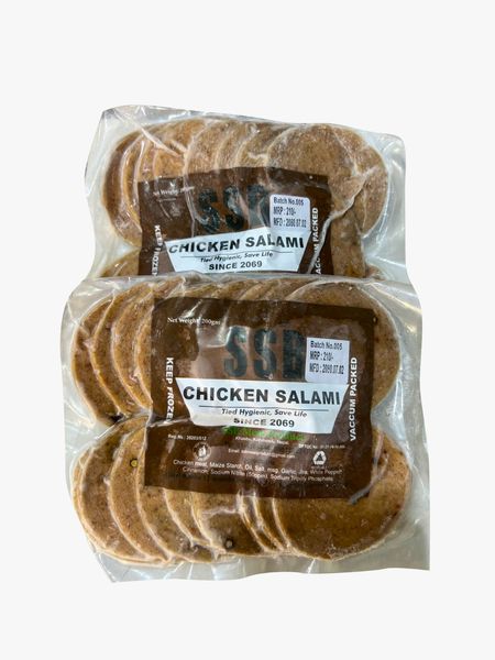 Garlic chicken Salami Slice - 100 gm