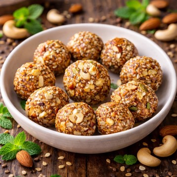 Nuts Laddu - ड्राइफ्रुट लड्डु