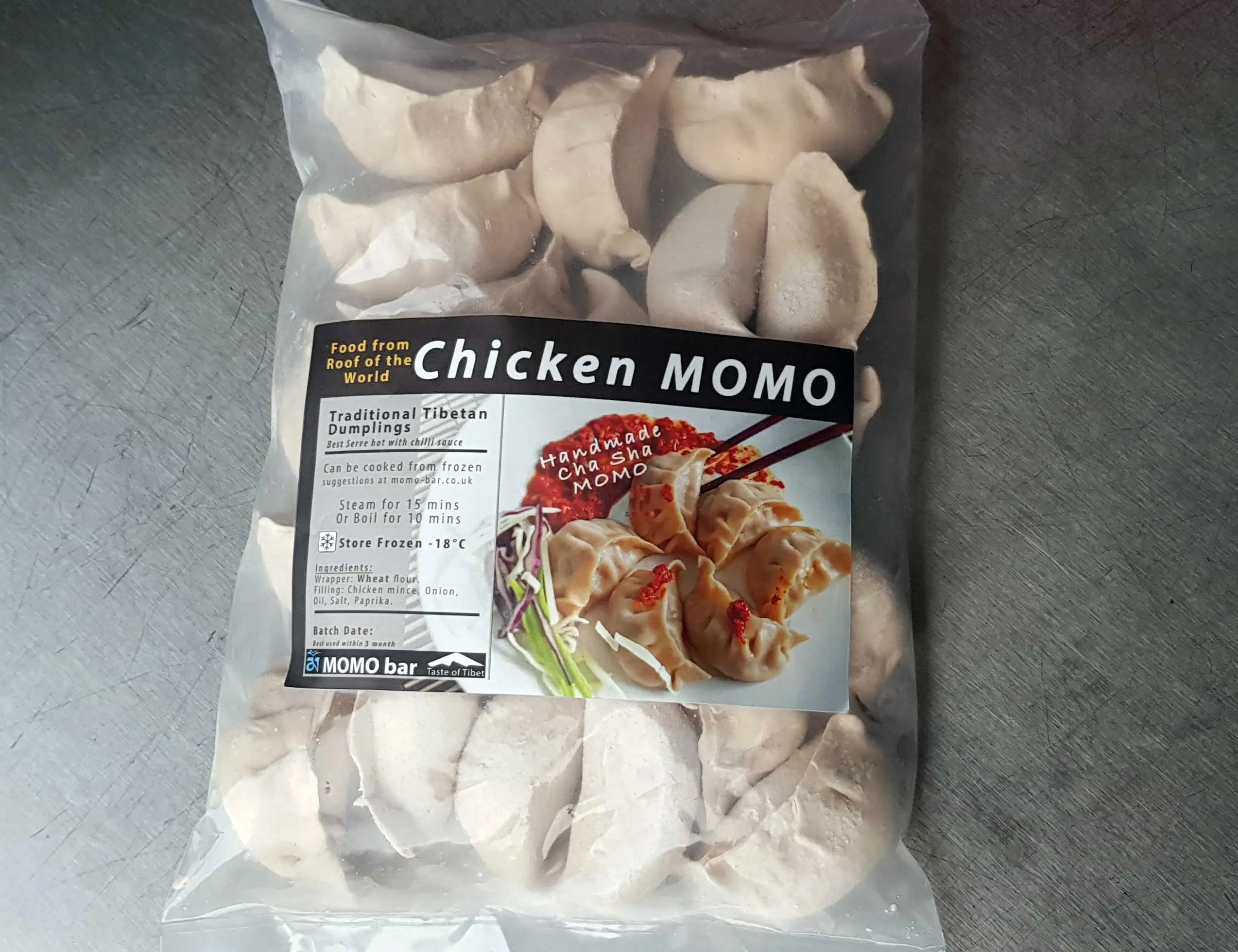 Chicken Frozen Momo (चिकन फ्रोजन म:म)