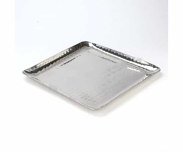  B2B Stainless Steel Square Platter Small, DS- Sq. Patter 1