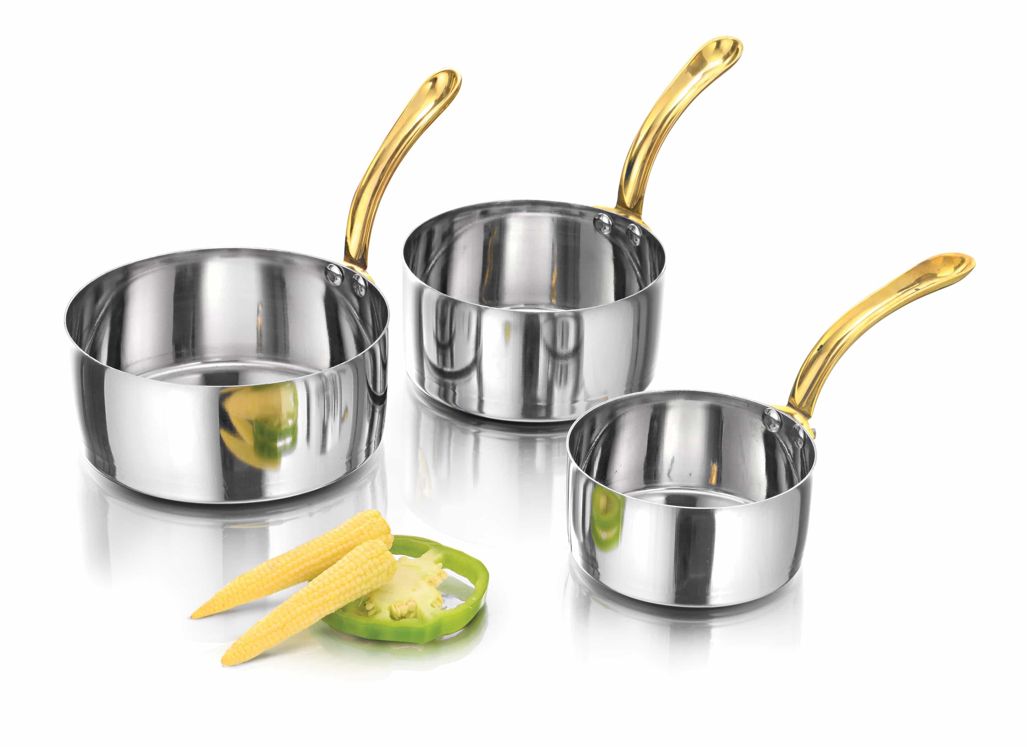  B2B Serving Sauce Pan Small-Steel,  DS-Sauce Pan Plain 1