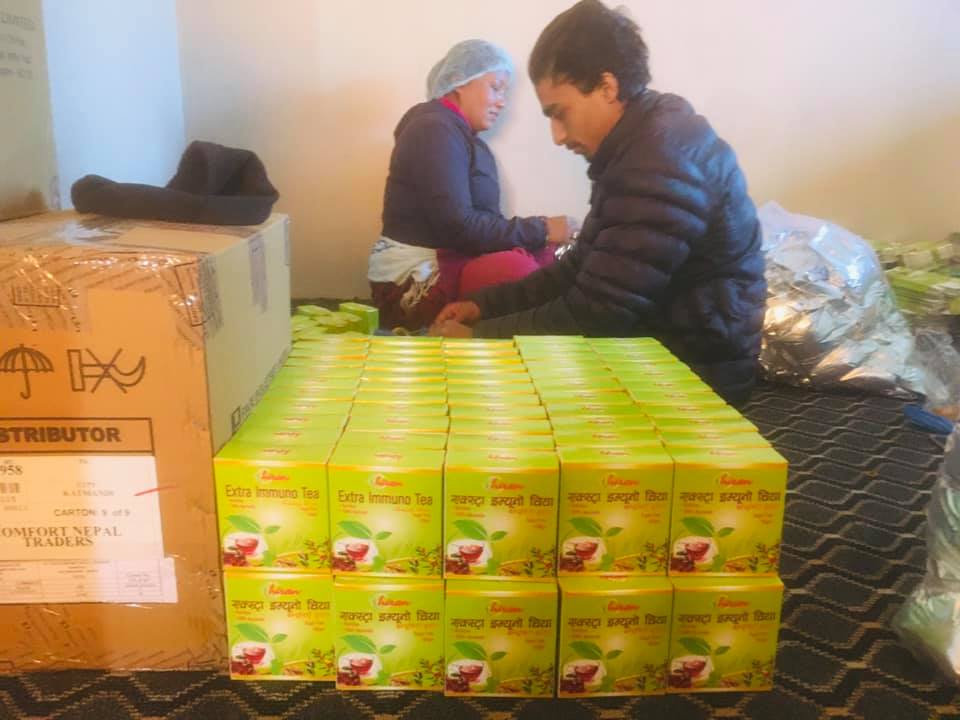 chiran tea packaging
