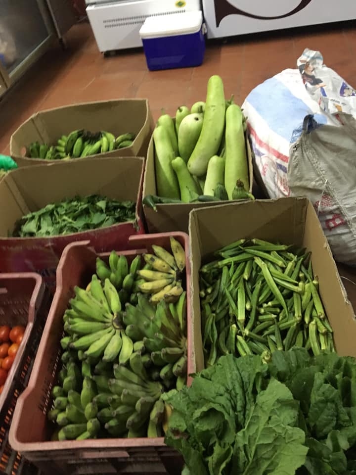 vegetables at wellness food shop