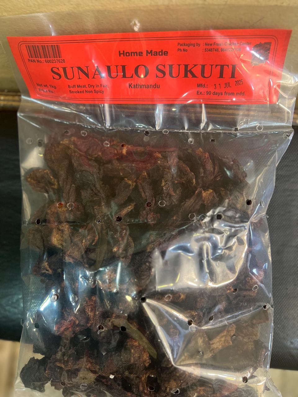 Sunaulo Buff Sukuti-1kg